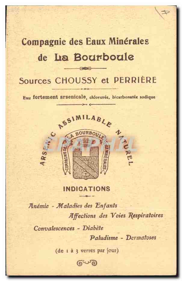 Professeur Moureu — Professeur à l'École Supérieure de Pharmacie, Membre de l'Académie de Médecine — CPAPHIL — Rückseite