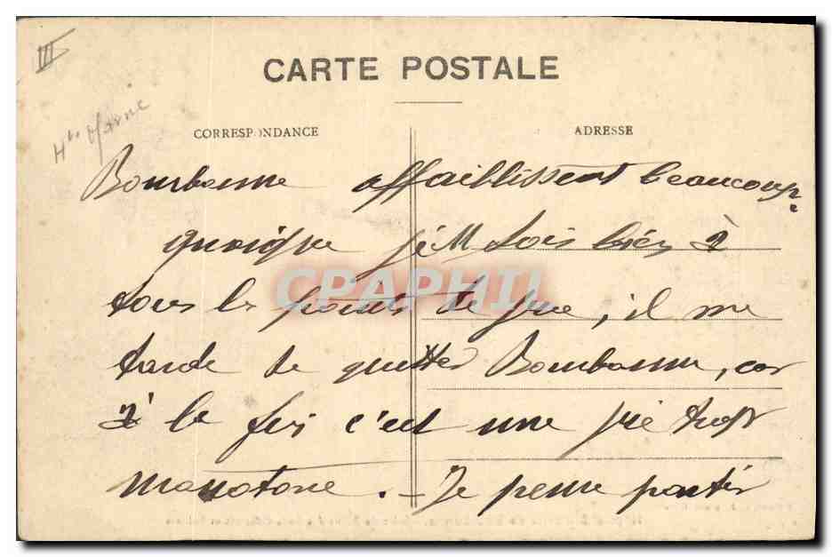 Hôpital Militaire de Bourbonne - Salle de Bains des Sous-Officiers et Soldats — Éditeur J. L. photo, Rattet — Rückseite