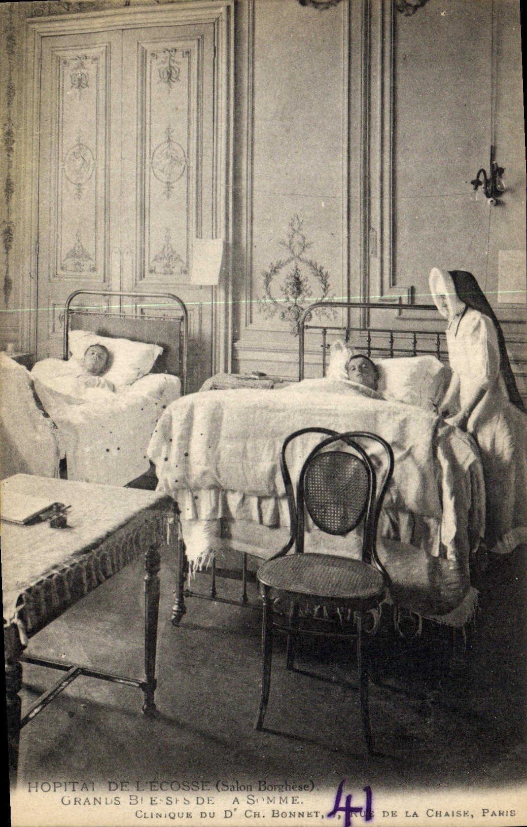 Clinique du Dr Bonnet — Salon Borghèse — Paris