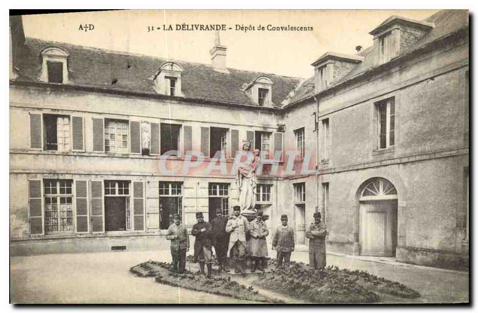 La Délivrande — Dépôt de Convalescents — A+D, n°31