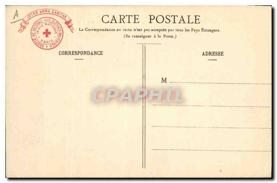 Mont des Oiseaux, près Hyères — Maison de Convalescence de la Société de Secours aux Blessés Militaires — Villas qui en dépendent — Rückseite