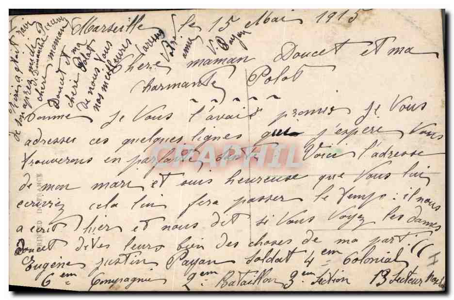 CPA Sante Militaria L'infirmiere fait son devoir Croix Rouge — Rückseite
