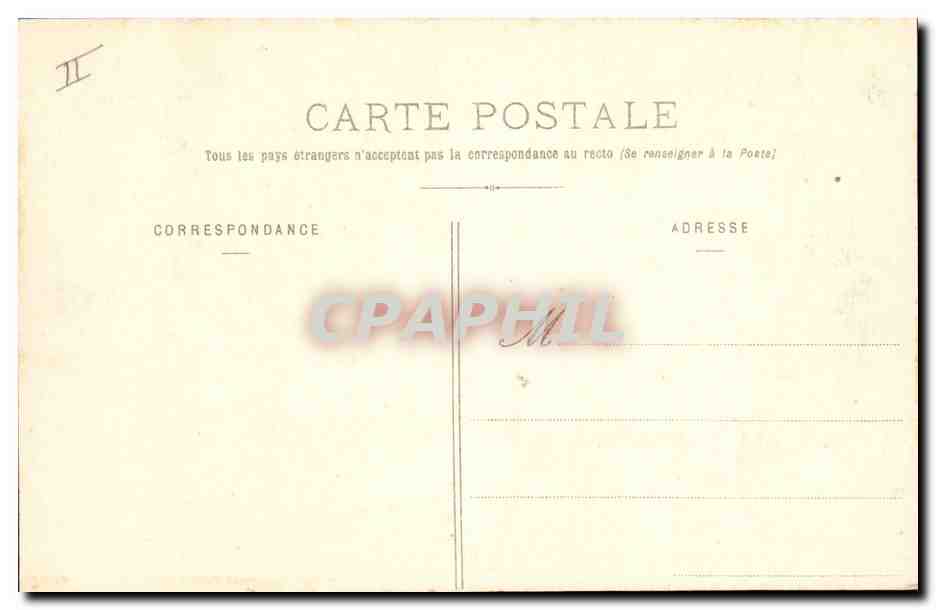 Bourbonne-les-Bains — L'Hôpital Militaire — Librairie Dutoy, Éditeur, Nancy, n°21 — Rückseite