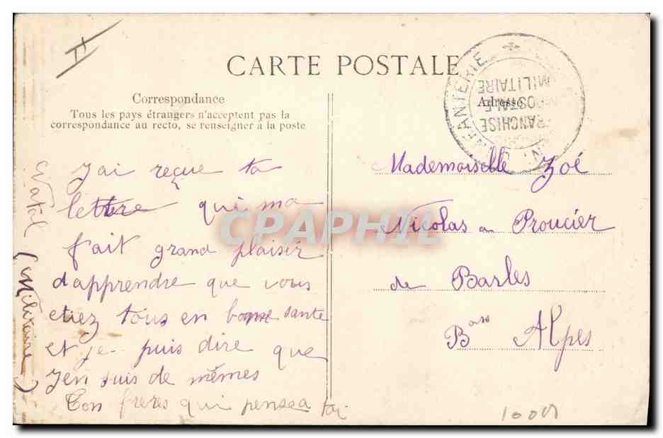 Cuirassé "Gaulois" — Marine Nationale — 11.208 tonnes — Éditeur ELD, n°705 — Verso