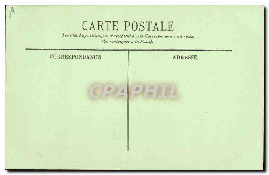CPA Bateau La Gloire — Verso