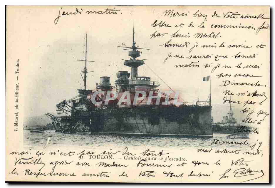 CPA Bateau Croiseur Cuirasse Gueydon