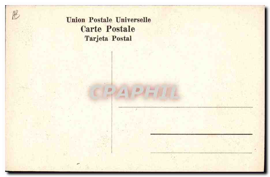 Casablanca — Le Croiseur "Galilée" bombardant la ville — Union Postale Universelle — Reverso