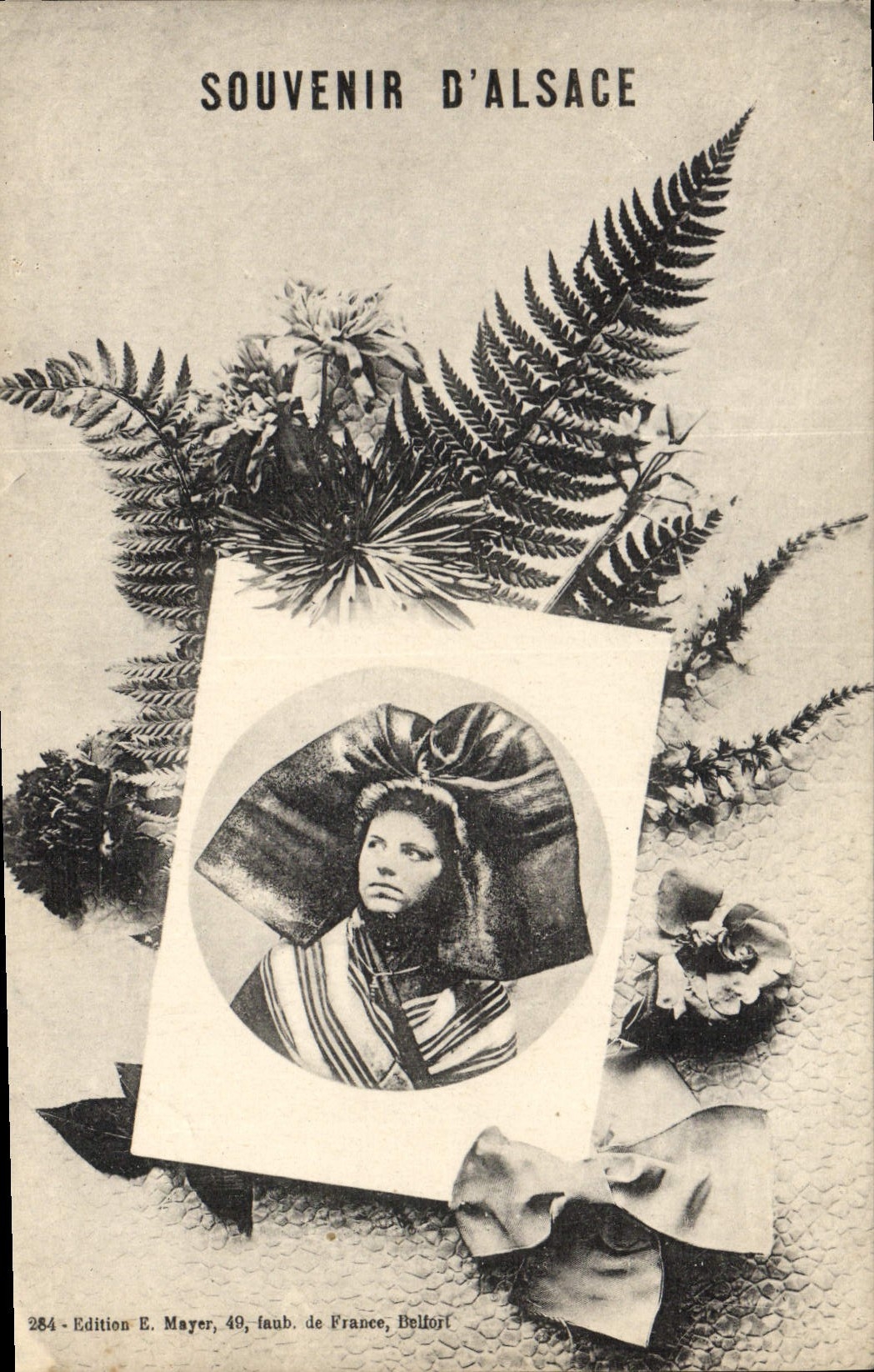 CPA Folklore Alsace 