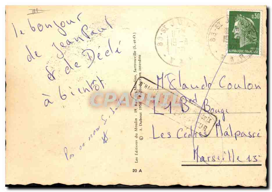 Les Célibataires — Le bon coin — Les Éditions du Moulin, n°20 A — Reverso