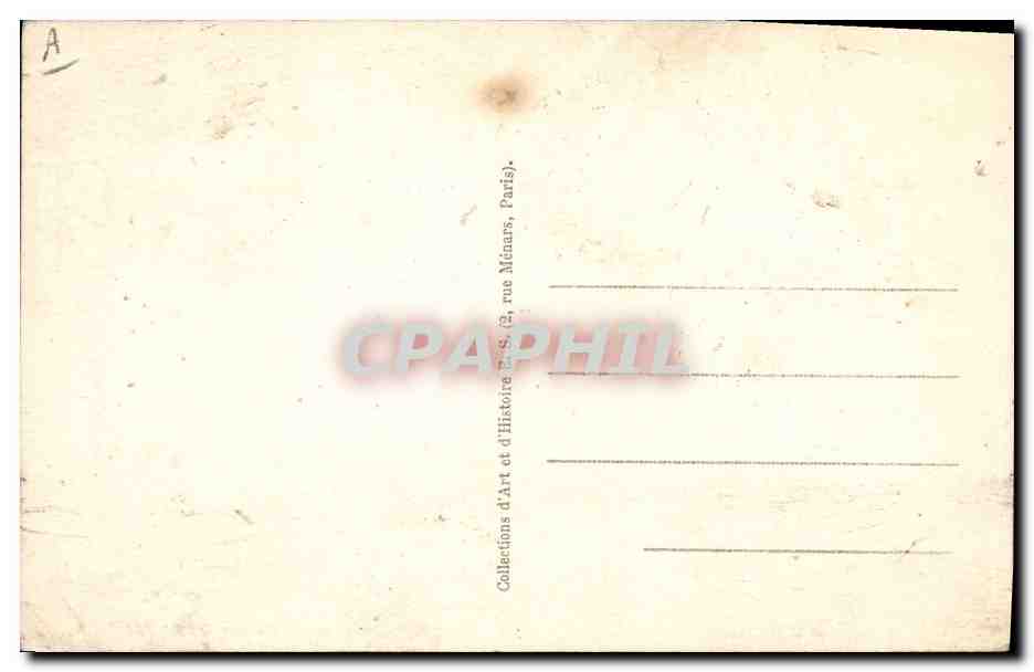 CPA Fantaisie Illustrateur Daumier Croquis Parisiens — Rückseite