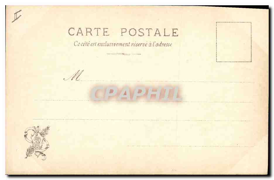 CPA Orientalisme Salon Girardet Flirt au Caire Egypte Egypt  — Rückseite