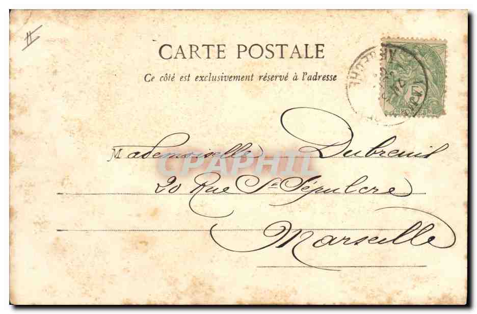 CPA Fantaisie Pitou a ma Francoise Soldat Militaria — Verso