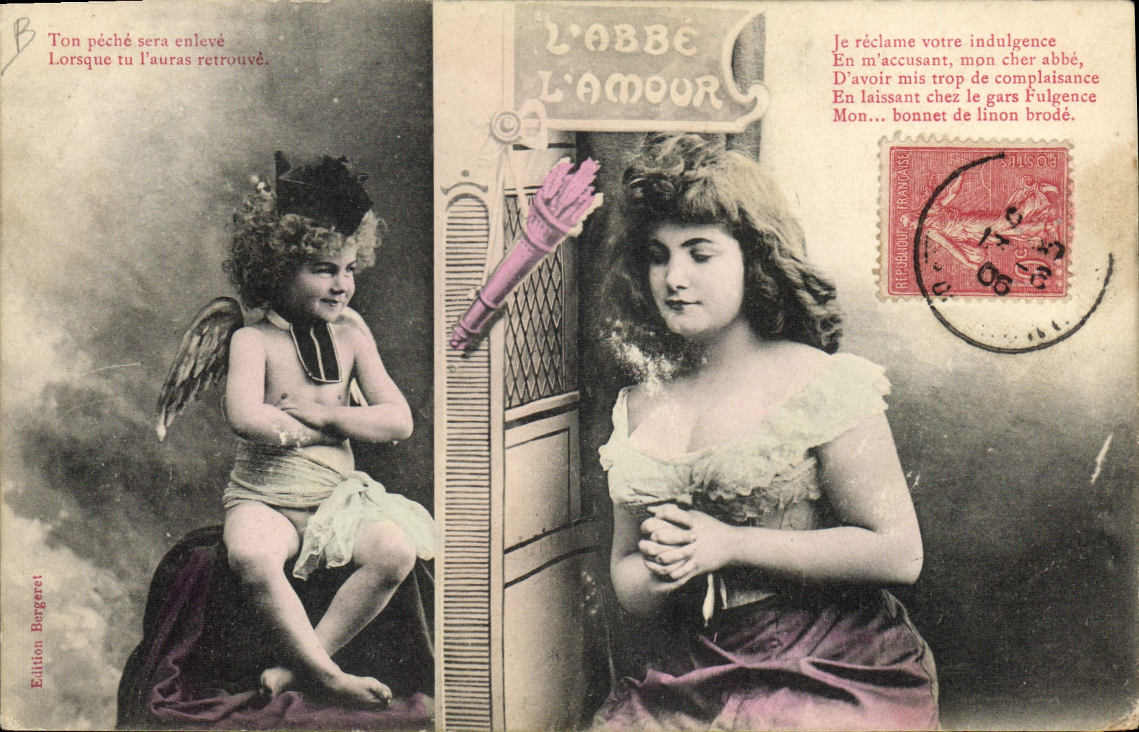 L'Abbé L'Amour — Édition Bergeret — N° 11