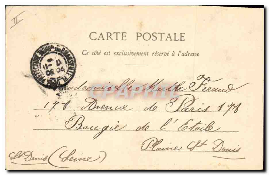 CPA Fantaisie Enfant Le petit Cyrano — Rückseite