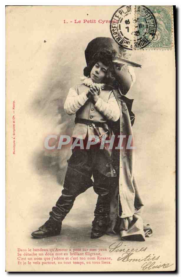 CPA Fantaisie Enfant Le petit Cyrano