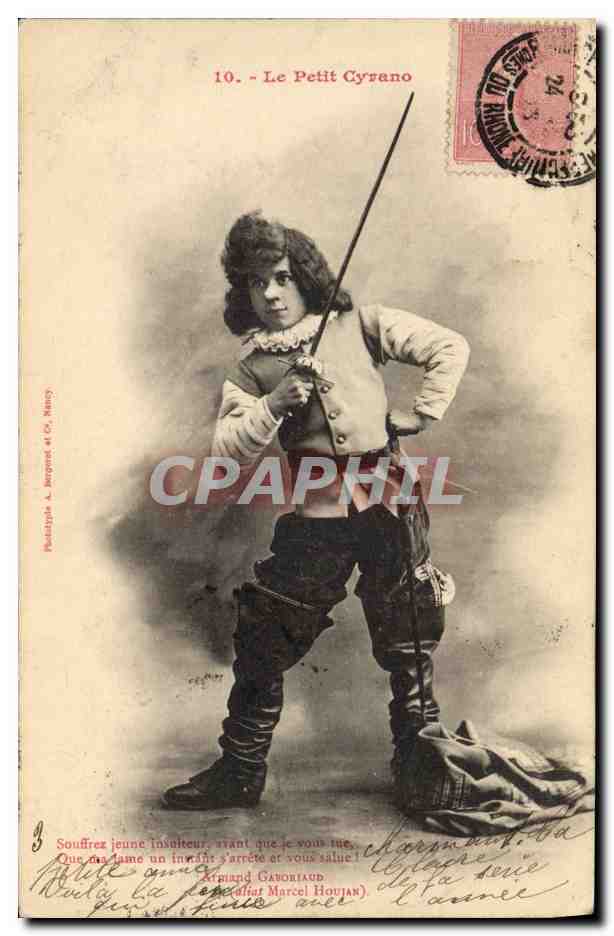 CPA Fantaisie Enfant Le petit Cyrano