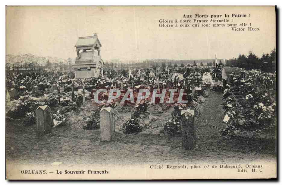 CPA Orleans Le souvenir francais 