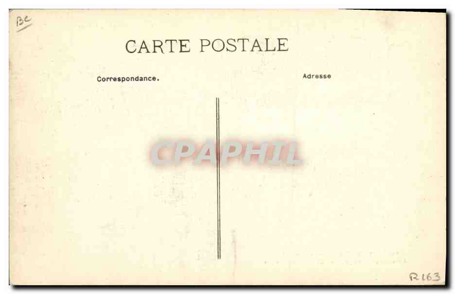 Funérailles de Monseigneur Coullié — Le char funèbre précédé du Cardinal Luçon — L. Peilhon, édit., Givors — Verso