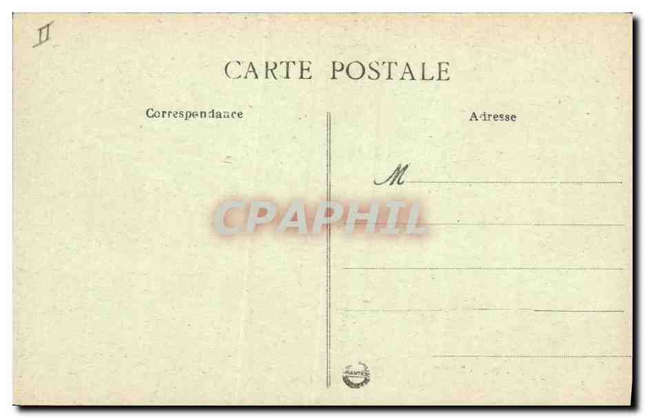 CPA Oiron L'eglise Le crocodile et le tombeau de marbre mutile Philippe de Montmorency  — Rückseite
