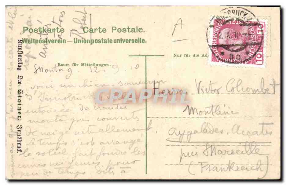 Chien en costume de danseur — Gymnastik — P.O.E. (éditeur) — Verso