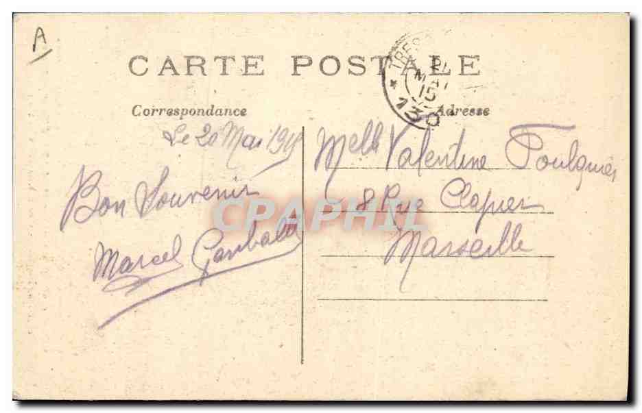 Blessés Français avec leur trophées — La Grande Guerre 1914-15 — Phot-Express — Rückseite