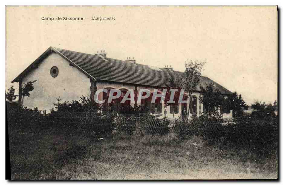 Camp de Sissonne — L'Infirmérie
