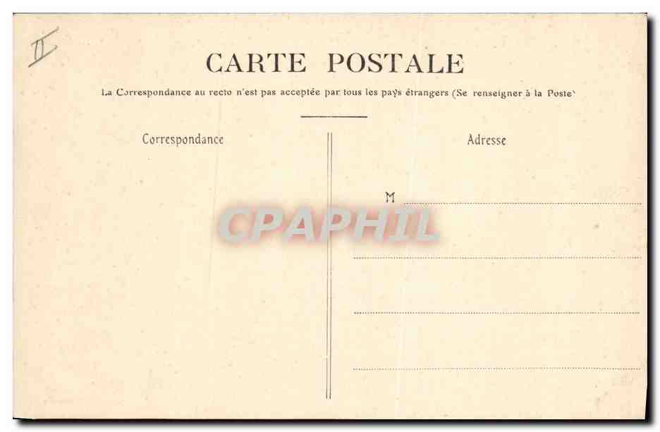 Camp de Sissonne — L'Infirmérie — Verso