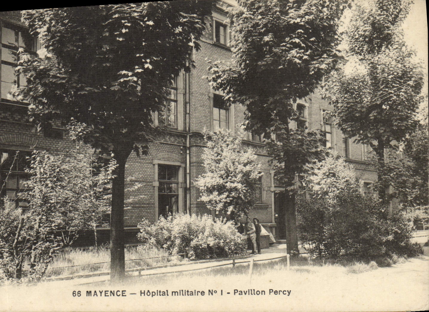 Mayence — Hôpital militaire N° I - Pavillon Percy