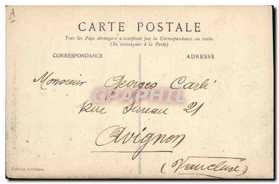 Chien sanitaire et patriote — Édition Lorraine — Verso