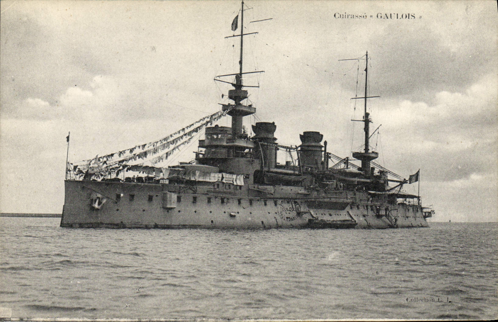 Cuirassé GAULOIS — Collection L. L.