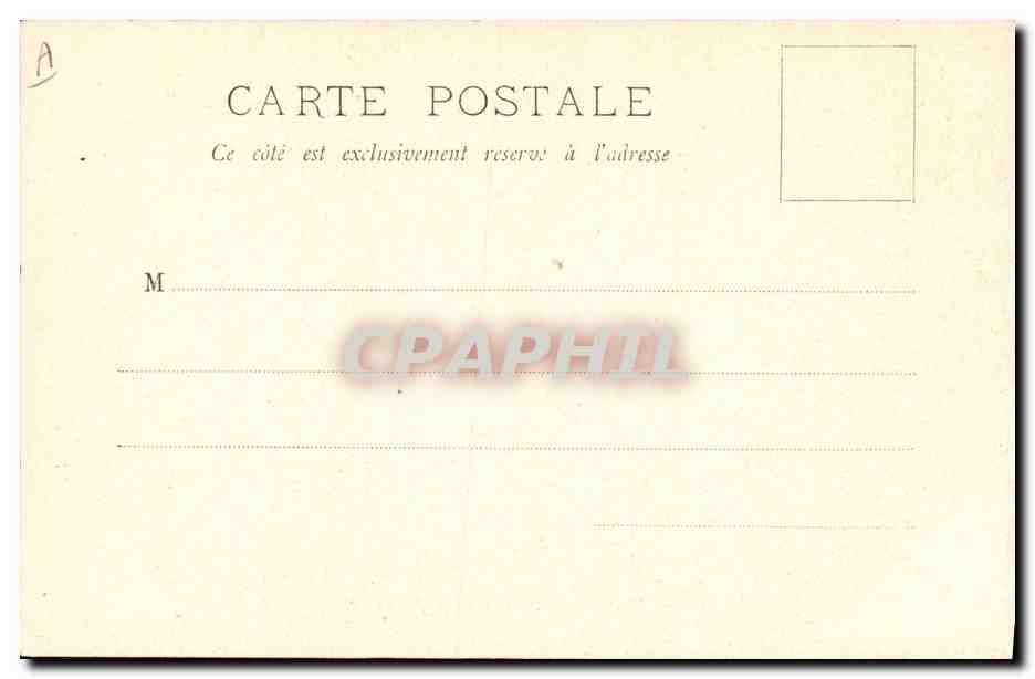 CPA Bateau La Gloire Croiseur cuirasse — Verso