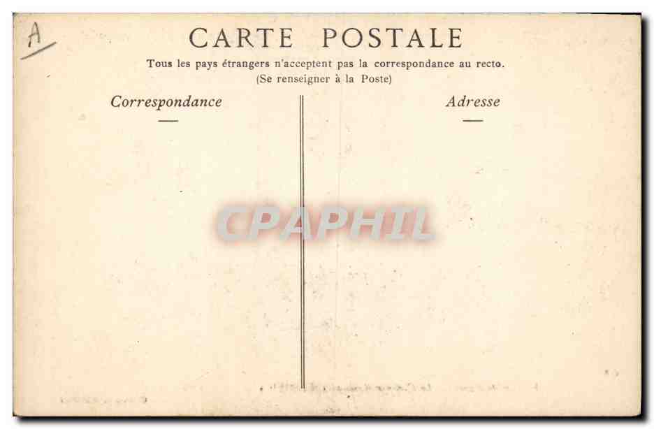 Marine Militaire — Le Croiseur-Cuirassé « GLOIRE » — Collections ND Phot n°218 — Verso