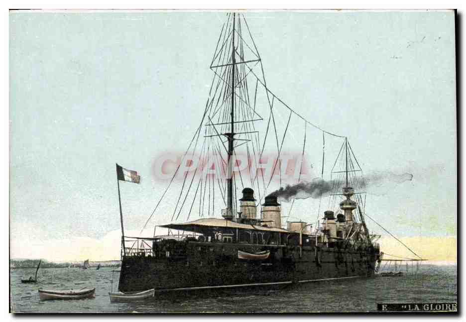 CPA Bateau La Gloire
