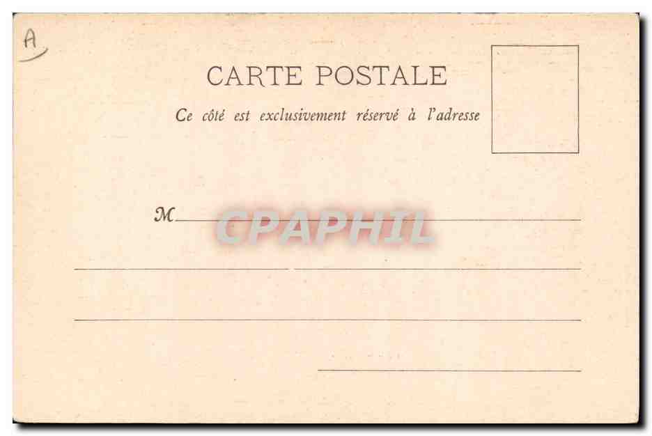 CPA Bateau Le Hoche — Verso