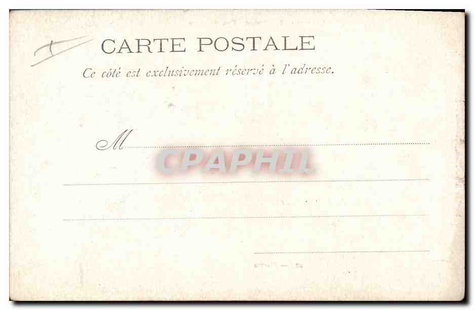 CPA Bateau Hoche — Verso
