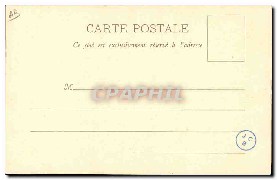 CPA Bateau Le Hoche — Verso