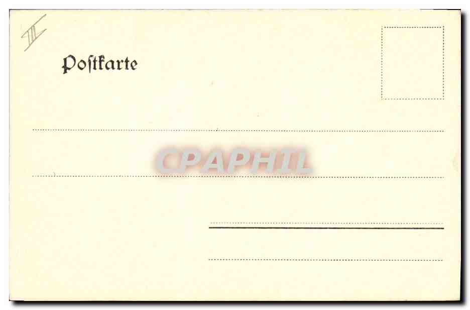 CPA Folklore Alsace Lorraine  — Verso