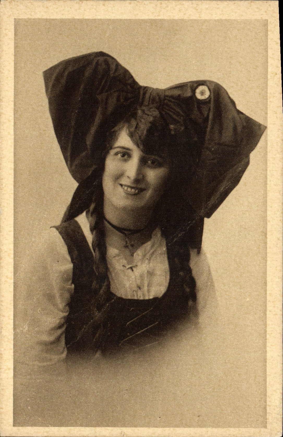 CPA Folklore Alsace 