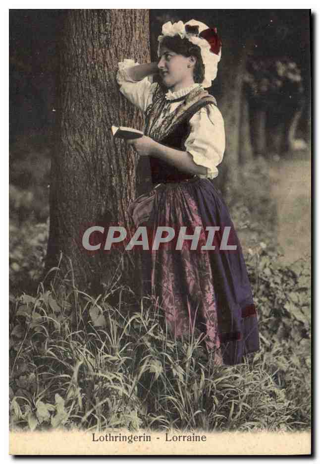 CPA Folklore Lorraine 