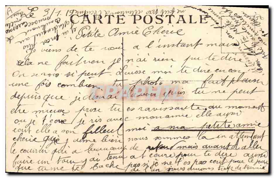 CPA Folklore Alsace Alsacienne et Lorraine  — Verso