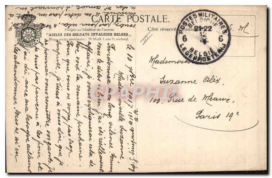 CPA Fantaisie Illustrateur Femme Fileuse Flamande Delstanche  — Rückseite