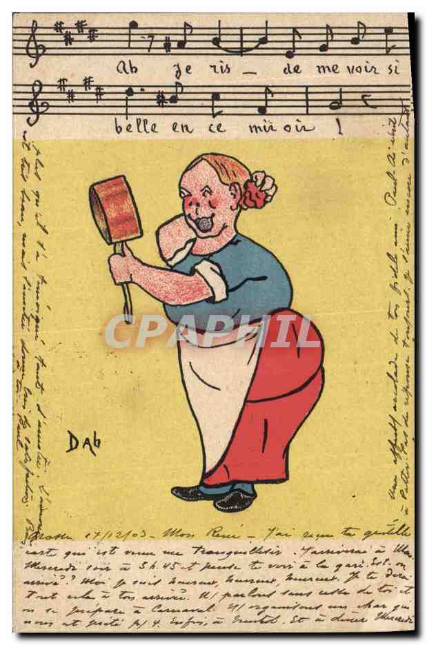 CPA Fantaisie Illustrateur Femme 