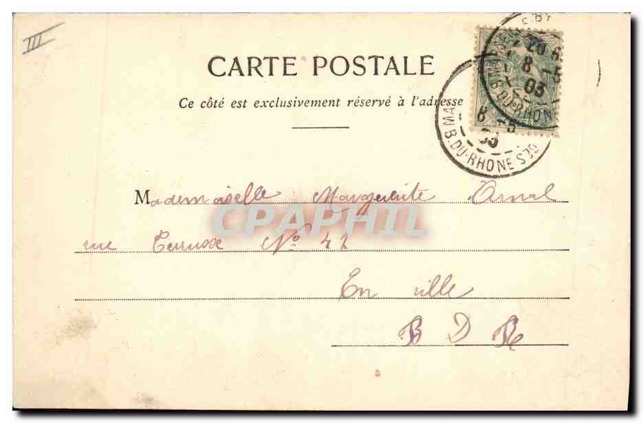Leçon de Peinture — scène de couple — Thomine à Bergerot & Cie, Nancy — Verso