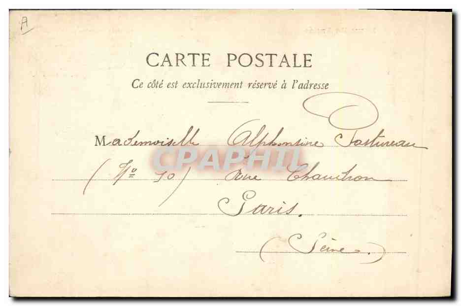 Nouvelle Année — 1904 — A. Gaboriaud — Verso