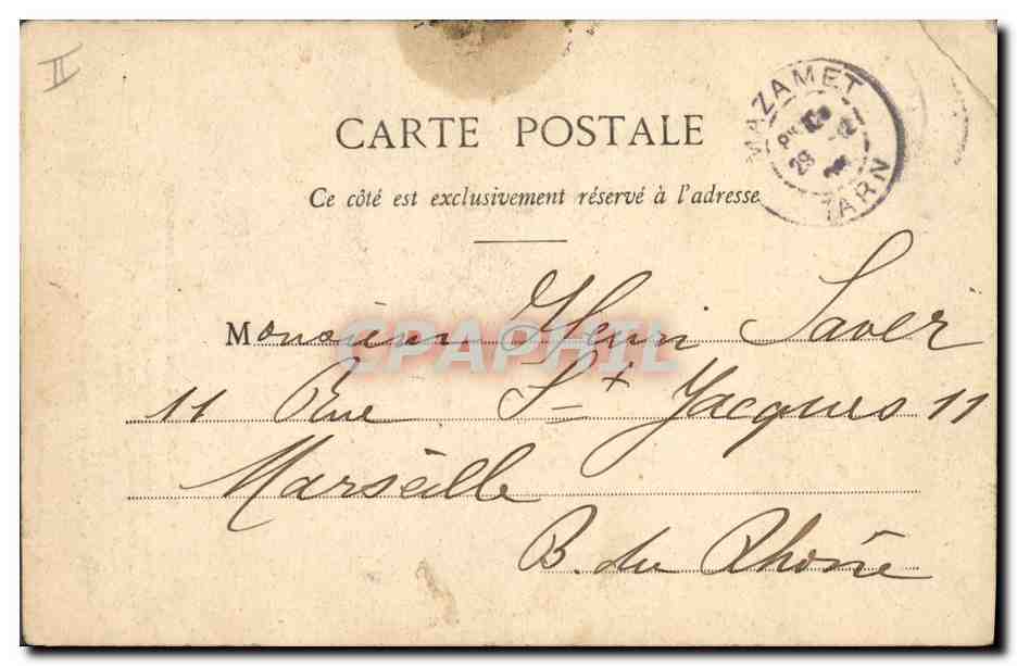 CPA Fantaisie Enfant Le Noel du petit ramoneur  — Rückseite