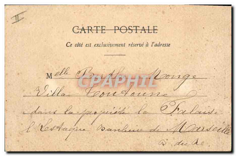 CPA Fantaisie Enfants Le droit de passage Chasse Chasseur  — Rückseite