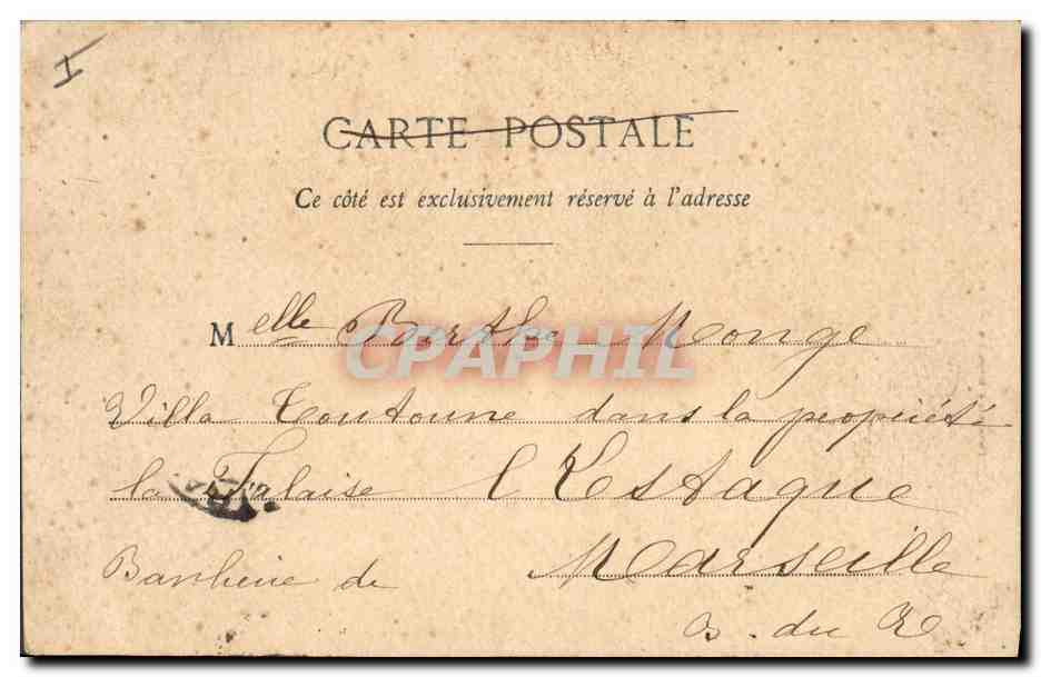 CPA Fantaisie Enfants Le droit de passage Chasse Chasseur  — Rückseite