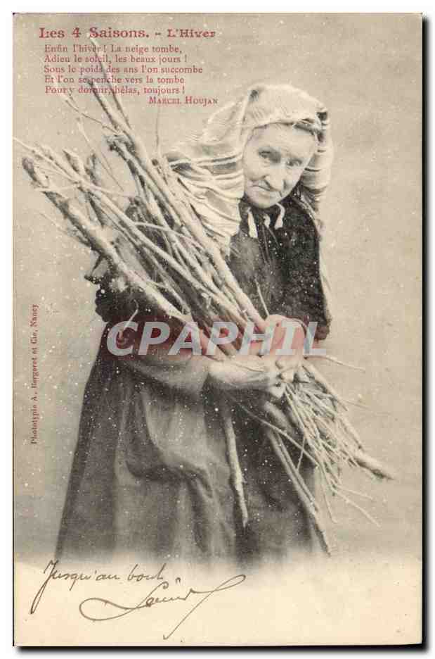 Les 4 Saisons. - L'Hiver — Marcel Houjan — Phototypie A. Jangeret et Cie, Nancy