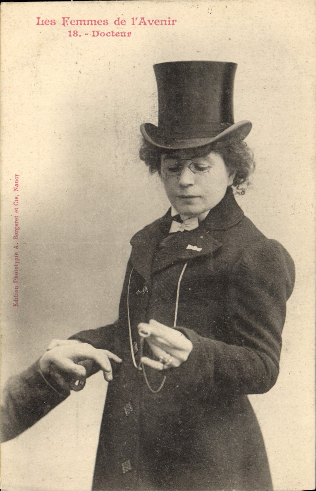 Women of the Future — Doctor — Phototype Edition A. Bergeret et Cie, Nancy