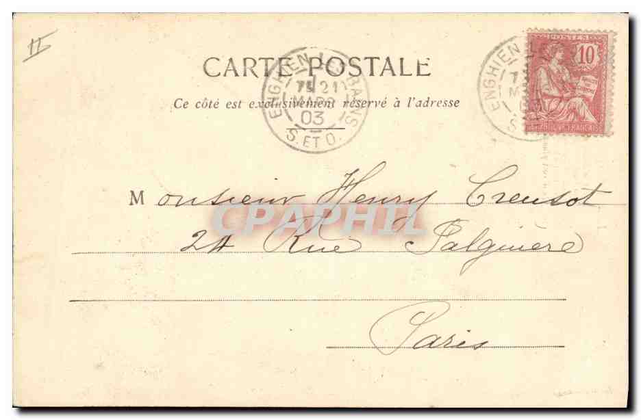 CPA Fantaisie Enfant Les 4 saisons Le printemps  — Rückseite